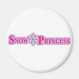 Sneeuwprinses-roze Magneet