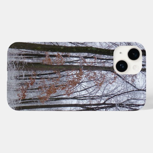 sneeuwpuinfotografie winterlandschap Case-Mate iPhone case (Achterkant (horizontaal))