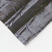 sneeuwpuinfotografie winterlandschap fleece deken (Hoek)