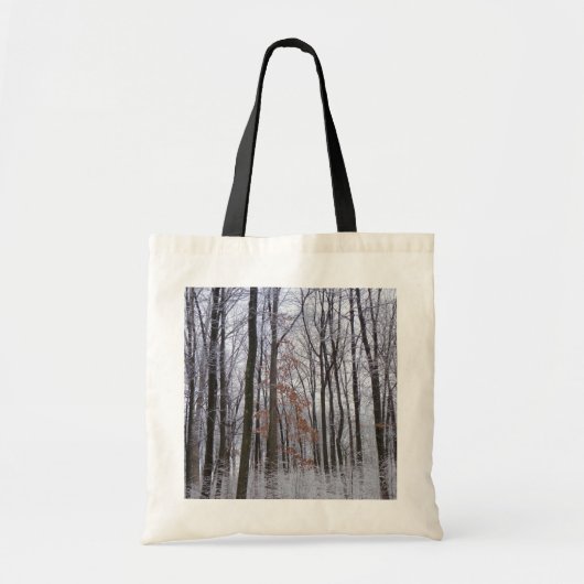 sneeuwpuinfotografie winterlandschap tote bag (Voorkant)