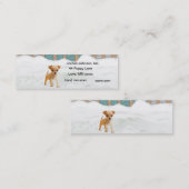 Sneeuwpuppy Visitekaartje (Voorkant / Achterkant)
