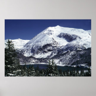 Sneeuwrijke Colorado Mountain Prints
