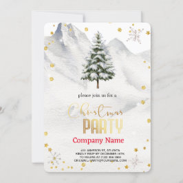 Sneeuwrijke kerstboom, diamanten en sneeuwvlokken kaart