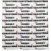 SNEEUWRIJKE VROLIJKE KERST DOUCHEGORDIJN (Voorkant)