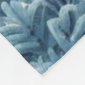 Sneeuwrijke winterberg fleece deken (Hoek)