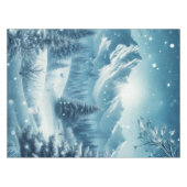 Sneeuwrijke winterberg tafelkleed (Voorkant (Horizontaal))