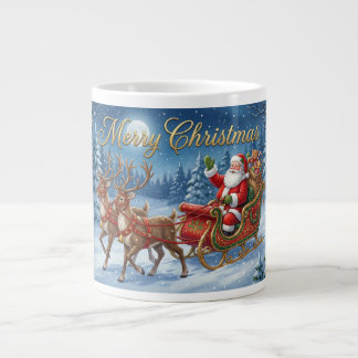 Sneeuwrit van Sinterklaas Extra Grote Beker