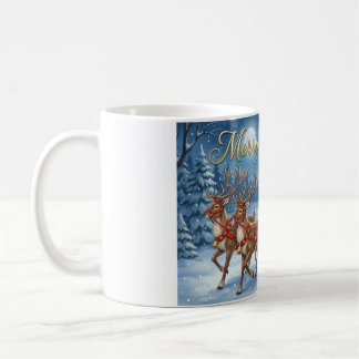 Sneeuwrit van Sinterklaas Koffiemok