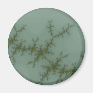 Sneeuwrug - Fractale kunst Magneet