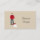 Sneeuwruimingsservice Visitekaartje (Voorkant)