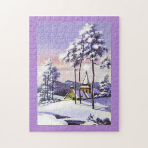 sneeuwscène legpuzzel