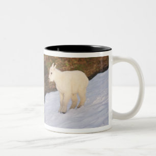 sneeuwschaap tweekleurige koffiemok