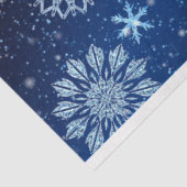 sneeuwschilfers voor kerstmis tissuepapier (Detail)