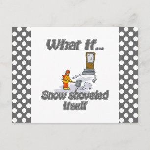 Sneeuwschoen Briefkaart
