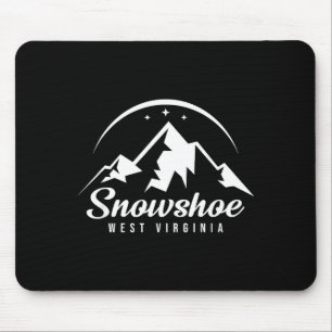 Sneeuwschoen West Virginia skioord skiën Muismat