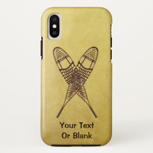 Sneeuwschoenen Case-Mate iPhone Case (Achterkant)