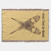 Sneeuwschoenen Deken (Voorkant)