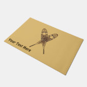 Sneeuwschoenen Deurmat (Schuin)