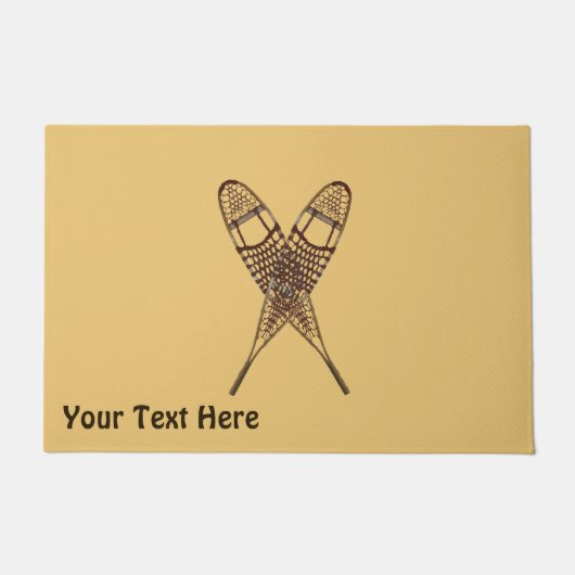 Sneeuwschoenen Deurmat (Voorkant)