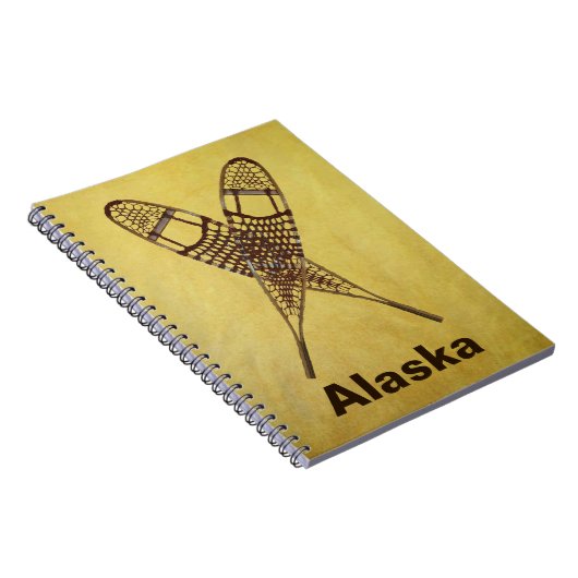 Sneeuwschoenen Notitieboek (Rechterzijde)