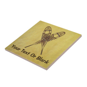 Sneeuwschoenen Tegeltje