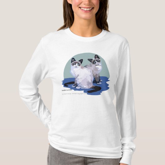 Sneeuwschoenen voor Pam T-shirt (Voorkant)