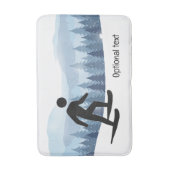 Sneeuwschoenontwerp Badmat (Voorkant Verticaal)