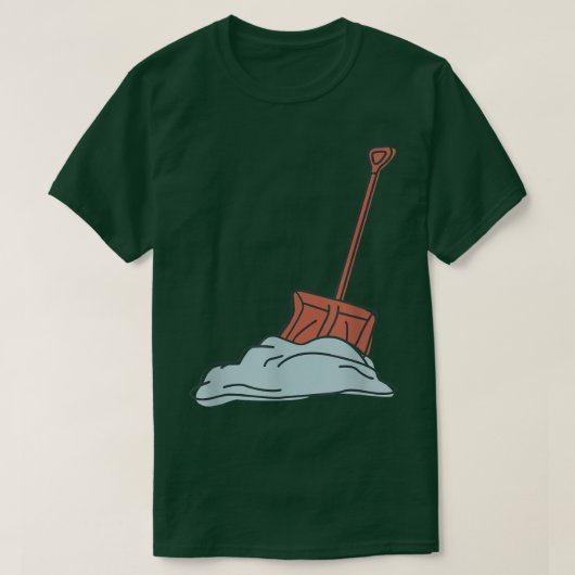 sneeuwschop t-shirt (Design voorkant)