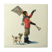 Sneeuwschoper Tegeltje (Voorkant)