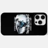 Sneeuwscooter Grappige sneeuwscooter Case-Mate iPhone Case (Achterkant (horizontaal))
