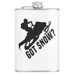Sneeuwscooter - Kreeg Sneeuwscooter Geschenken Heupfles