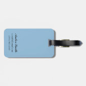 Sneeuwskiever - Mount Spokane Bagagelabel (Achterkant horizontaal)