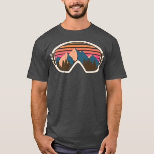 sneeuwskispelgaai wintersport alpiene neerwaartse  t-shirt