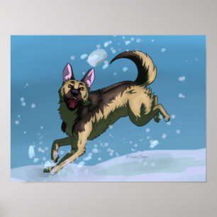 Sneeuwspellen Poster