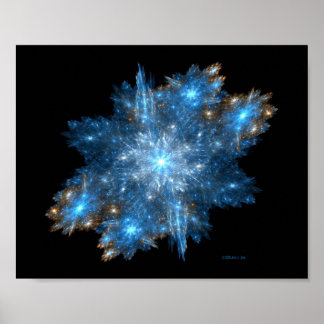 Sneeuwstorm (10x8) poster