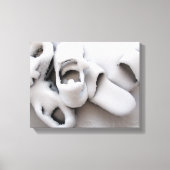 Sneeuwstorm, Boston, 11x14 Canvas Print (Voorkant)