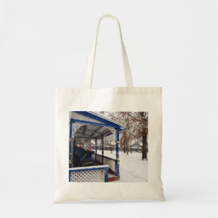 SneeuwStorm in Cottage City - Martha's wijngaard Tote Bag