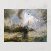SneeuwStorm | JMW Turner | Briefkaart (Voorkant)