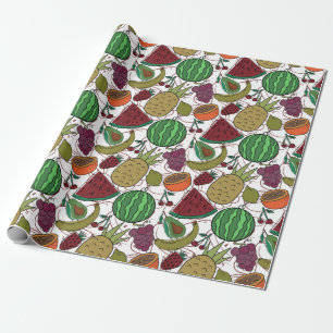 Sneeuwsvrucht   Fruit aardoppervlak 25 Cadeaupapier