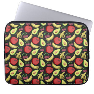 Sneeuwsvrucht tropische vruchten laptop sleeve