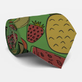 Sneeuwsvrucht Vruchten aardoppervlak 19 Stropdas (Opgerold)