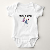 Sneeuwt in Love Snowman T-shirts en cadeautjes (Voorkant)