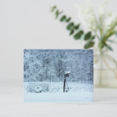 Sneeuwtuin Briefkaart (Staand voorkant)