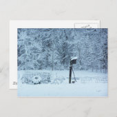 Sneeuwtuin Briefkaart (Voorkant / Achterkant)