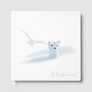 Sneeuwuil en een witte wezel gastenboek