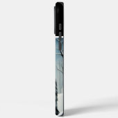 Sneeuwuil in winterse Bossen Case-Mate iPhone Case (Achterkant / Links)