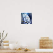 Sneeuwuil Poster (Keuken)