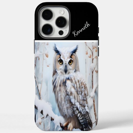 Sneeuwuil winterbaars Case-Mate iPhone case (Achterkant)