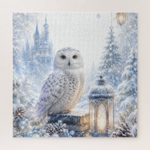 Sneeuwuil Wintermagie Legpuzzel