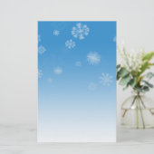 Sneeuwval Briefpapier (Staand voorkant)